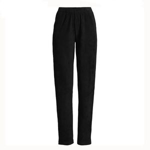 Lands’End Women's Sport Knit Corduroy High Rise Pull On Comfy Pants with Pockets
